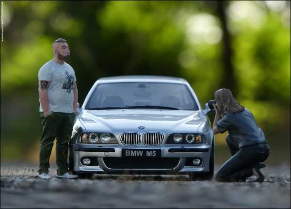 1:18 BMW E39 M5 Silber Edition